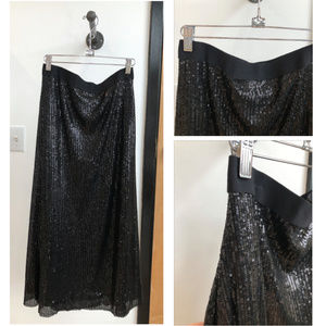 Sequin Midi Skirt